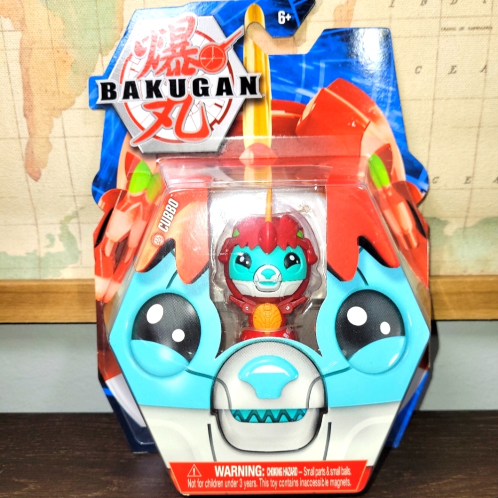 BRAND NEW Bakugan 2021 Pyrus Cosplay Drago Cubbo 2-inch Core Collectible Figure